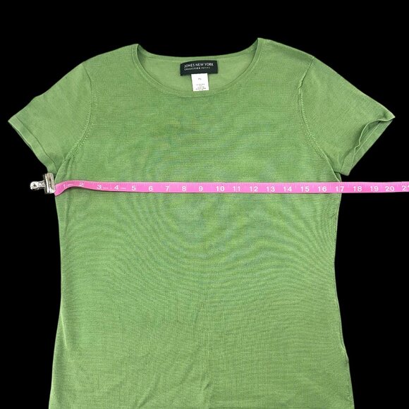 Jones New York Ribbed Tee - Picture 6 of 7